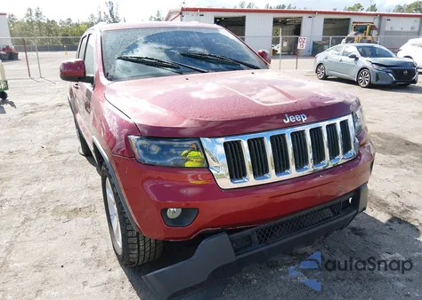 2012 Jeep Grand Cherokee Laredo из США, поврежденный, VIN 1C4RJEAG4CC223075